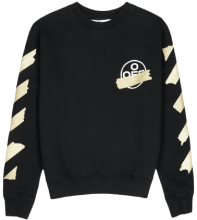 Off White tape sweatshirt XL