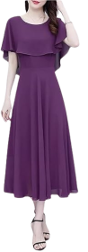 Women’S Chiffon Korean Style Summer Dress