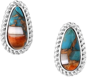 Montana Silversmiths Mountain Glacier Earrings