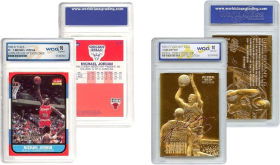 1996 Michael Jordan Fleer and Kobe Bryant Fleer Gold RC Set