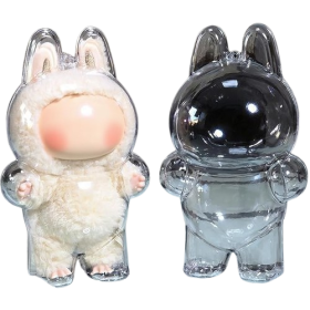 Plastic Cover Protective Case for Labubu